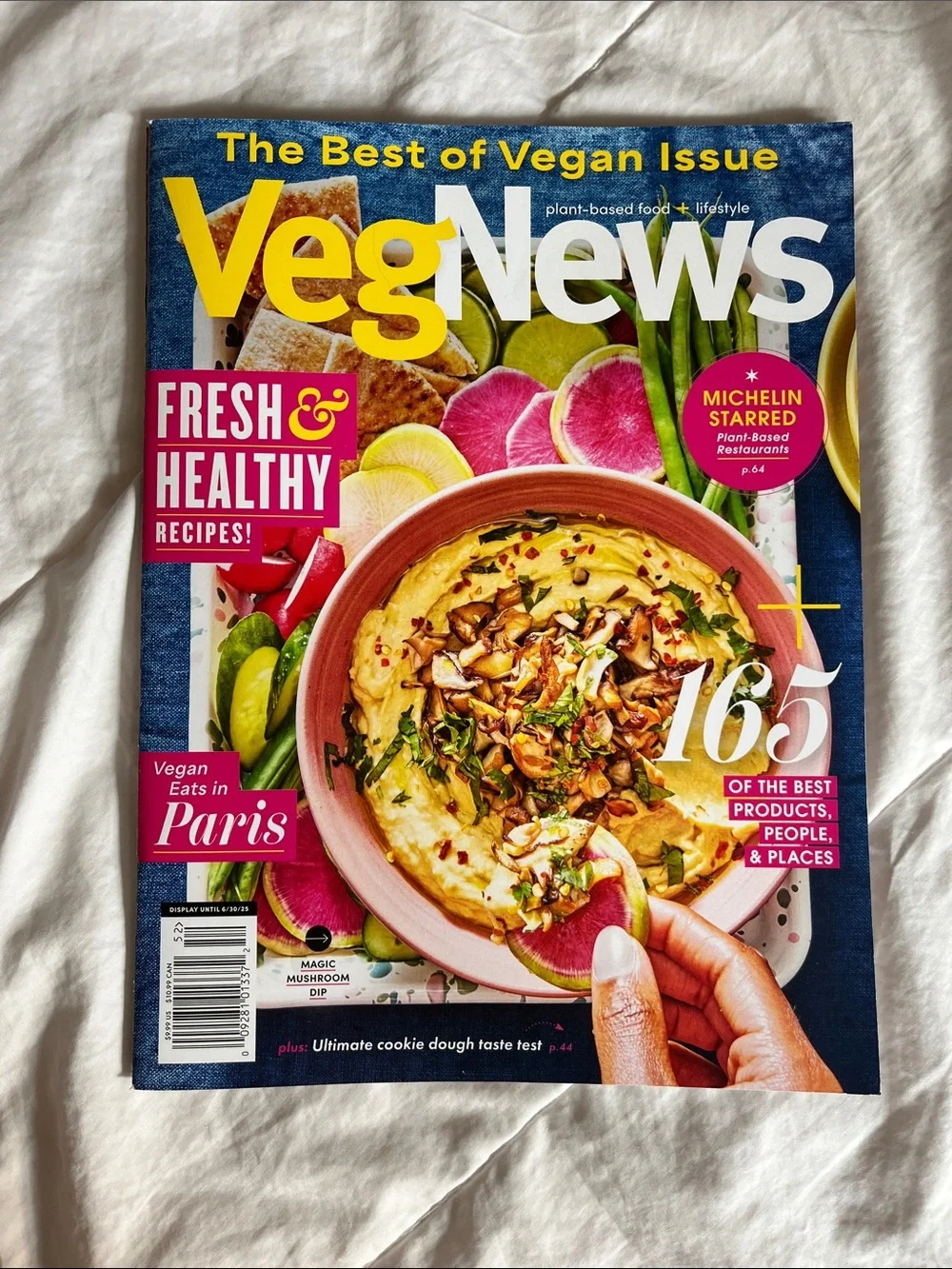 Veg News 2025 Editions vegan magazine set of 4